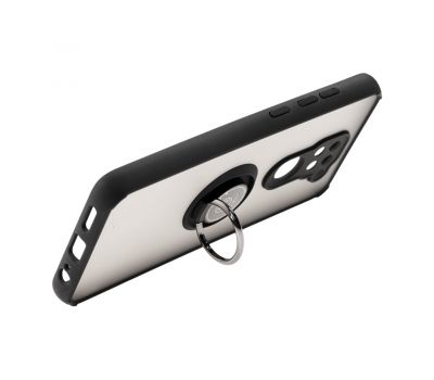 Чохол для Xiaomi Redmi Note 9 LikGus Edging Ring чорний 3441536