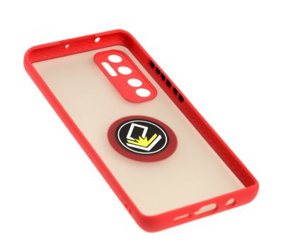 Чохол для Xiaomi Mi Note 10 Lite LikGus Edging Ring червоний 3441724