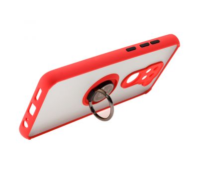 Чохол для Xiaomi Redmi Note 9 LikGus Edging Ring червоний 3441533
