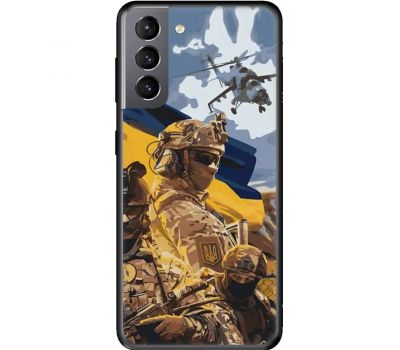 Чохол для Samsung Galaxy S21 (G991) MixCase патріотичні бійці України