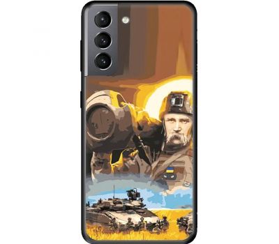 Чохол для Samsung Galaxy S21 (G991) MixCase патріотичні Шевченко з Javelin