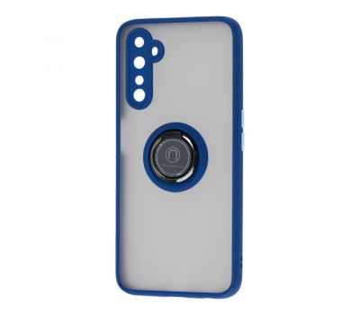 Чохол для Realme 6 Pro LikGus Edging Ring синій