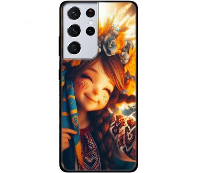 Чохол для Samsung Galaxy S21 Ultra (G998) MixCase асорті дівчинка