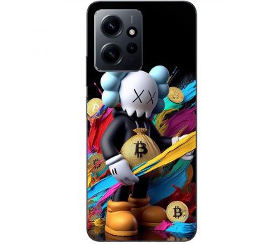 Чохол для Xiaomi Redmi Note 12 4G MixCase асорті Kaws IV