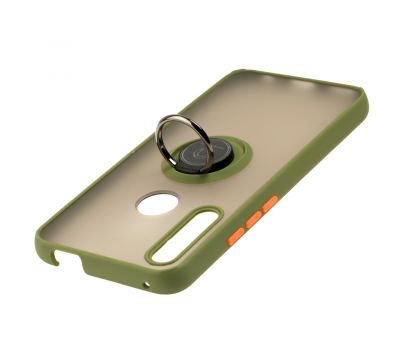 Чохол для Huawei P Smart Z LikGus Edging Ring хакі 3442216