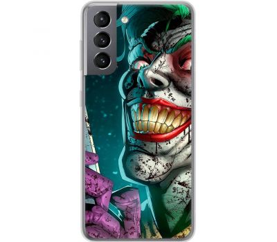 Чохол для Samsung Galaxy S21 (G991)  MixCase фільми Joker smile