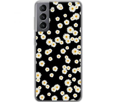 Чохол для Samsung Galaxy S21 (G991) MixCase квіти ромашки