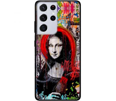 Чохол для Samsung Galaxy S21 Ultra (G998) MixCase графіті Мона Ліза