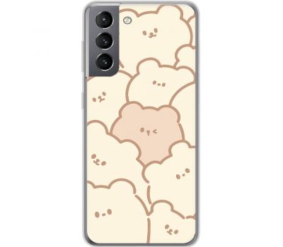 Чохол для Samsung Galaxy S21 (G991) MixCase мультики cute bears
