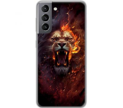 Чохол для Samsung Galaxy S21 (G991) MixCase тварини lion