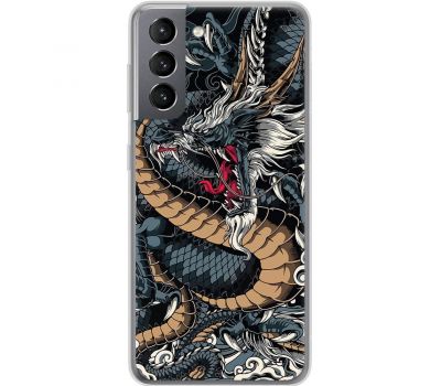 Чохол для Samsung Galaxy S21 (G991) MixCase тварини dragon