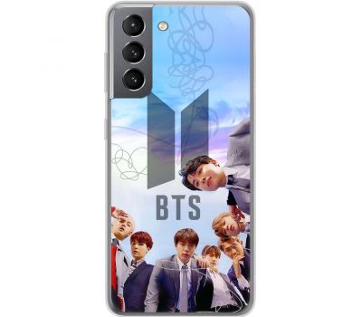 Чохол для Samsung Galaxy S21 (G991) MixCase BTS вигляд знизу