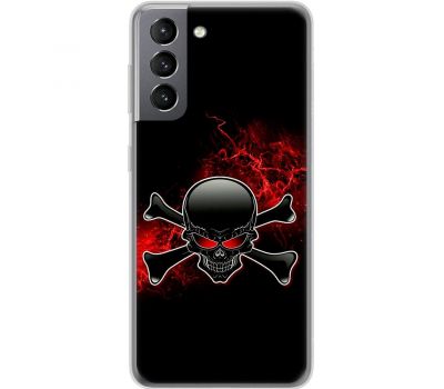 Чохол для Samsung Galaxy S21 (G991) MixCase патріотичні череп та кістки