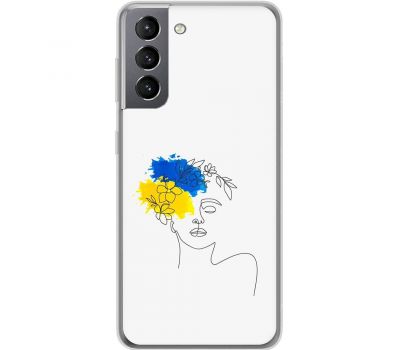 Чохол для Samsung Galaxy S21 (G991) MixCase патріотичні українка