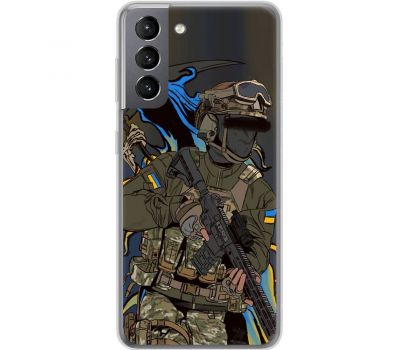 Чохол для Samsung Galaxy S21 (G991) MixCase патріотичні військовий