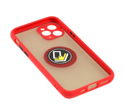 Чохол для iPhone 11 Pro LikGus Edging Ring червоний 3443129