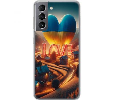 Чохол для Samsung Galaxy S21 (G991) MixCase асорті Серце LOVE