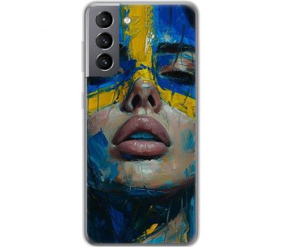 Чохол для Samsung Galaxy S21 (G991) MixCase асорті обличчя дівчини