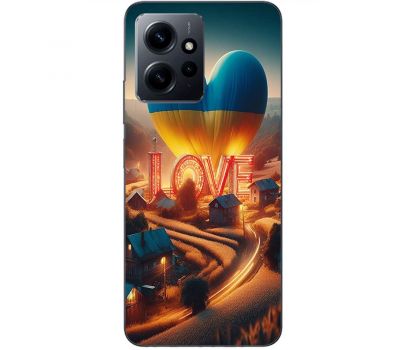 Чохол для Xiaomi Redmi Note 12 4G MixCase асорті Серце LOVE