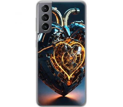 Чохол для Samsung Galaxy S21 (G991) MixCase різні механічне Серце