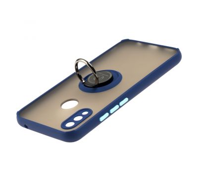 Чохол для Huawei P Smart Plus LikGus Edging Ring синій 3443102