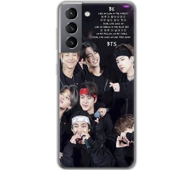 Чохол для Samsung Galaxy S21 (G991) MixCase BTS текст пісні