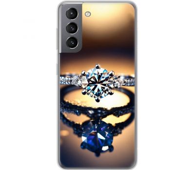 Чохол для Samsung Galaxy S21 (G991) MixCase різні обручка з діамантом II
