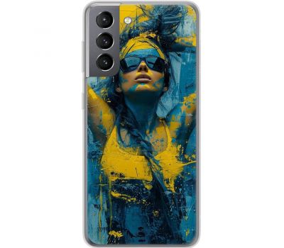 Чохол для Samsung Galaxy S21 (G991) MixCase асорті українка фарбами