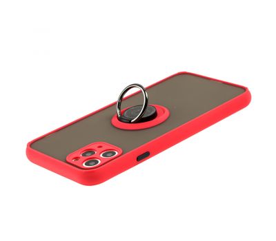 Чохол для iPhone 11 Pro Max LikGus Edging Ring червоний 3443151