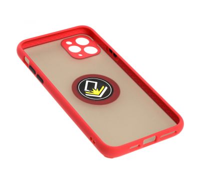 Чохол для iPhone 11 Pro Max LikGus Edging Ring червоний 3443152