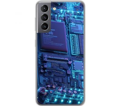 Чохол для Samsung Galaxy S21 (G991) MixCase різні мікросхема