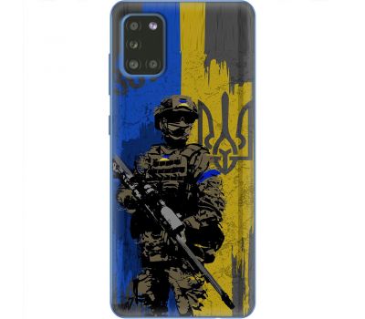 Чохол для Samsung Galaxy A31 (A315) MixCase патріотичні український воїни