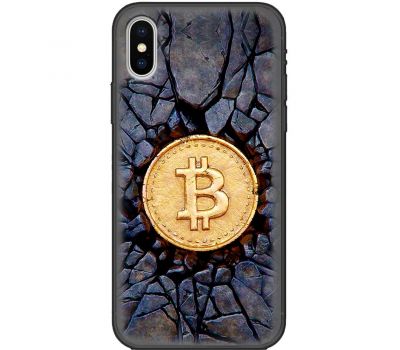 Чохол для iPhone Xs Max MixCase гроші bitcoin