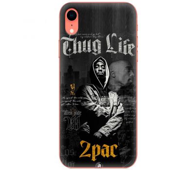 Чохол для iPhone Xr MixCase музика 2 pac