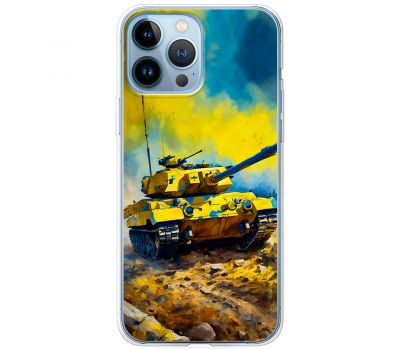 Чохол для iPhone 15 Pro MixCase патріотичні танк