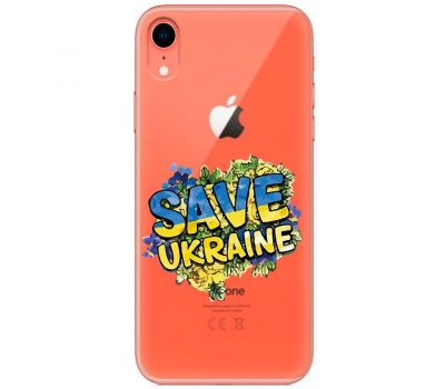 Чохол для iPhone Xr MixCase патріотичні save ukraine