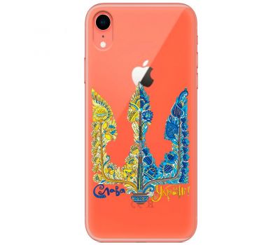 Чохол для iPhone Xr MixCase патріотичні герб із колосками