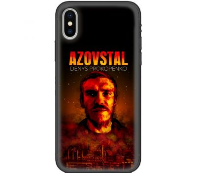 Чохол для iPhone X / Xs MixCase патріотичні Azovstal Denys