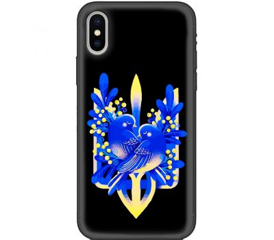 Чохол для iPhone X / Xs MixCase патріотичні голуби світу