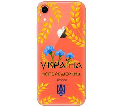 Чохол для iPhone Xr MixCase патріотичні Україна непереможна