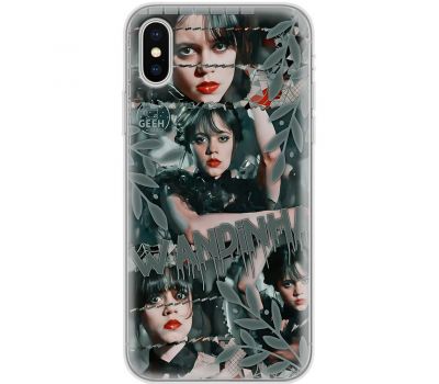 Чохол для iPhone Xs Max Mixcase Венздей колаж танець