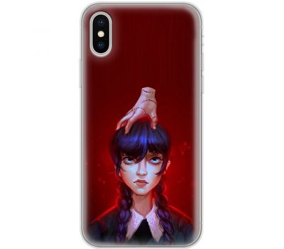 Чохол для iPhone Xs Max Mixcase Венздей арт з Речю