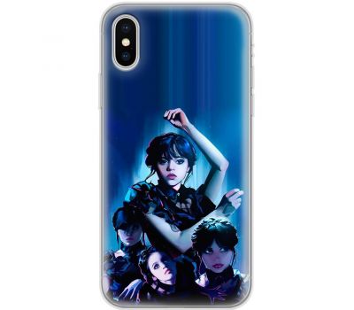 Чохол для iPhone Xs Max Mixcase Венздей арт танець