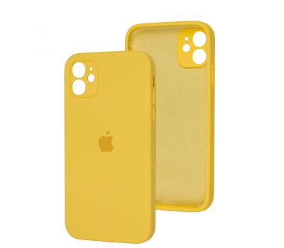 Чохол для iPhone 11 Square Full camera yellow
