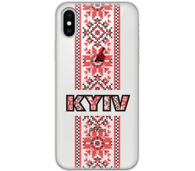 Чохол для iPhone Xs Max MixCase патріотичні KYIV