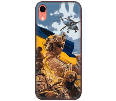 Чохол для iPhone Xr MixCase патріотичні бійці України