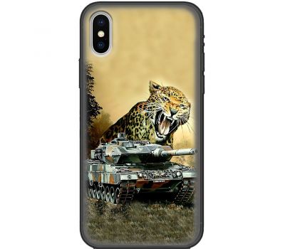 Чохол для iPhone Xs Max MixCase техніка рик Леопарда