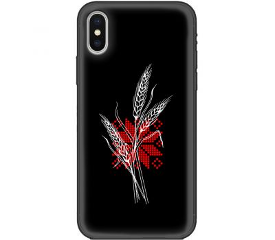 Чохол для iPhone Xs Max MixCase патріотичні орнамент пшениці