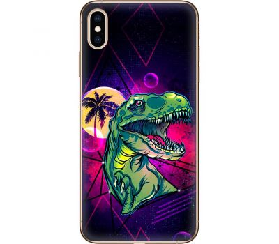 Чохол для iPhone X / Xs MixCase звірі динозавр