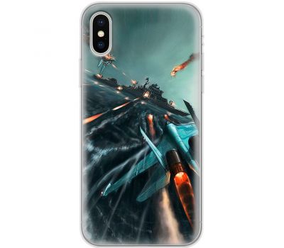 Чохол для iPhone X / Xs MixCase патріотичні морський бій